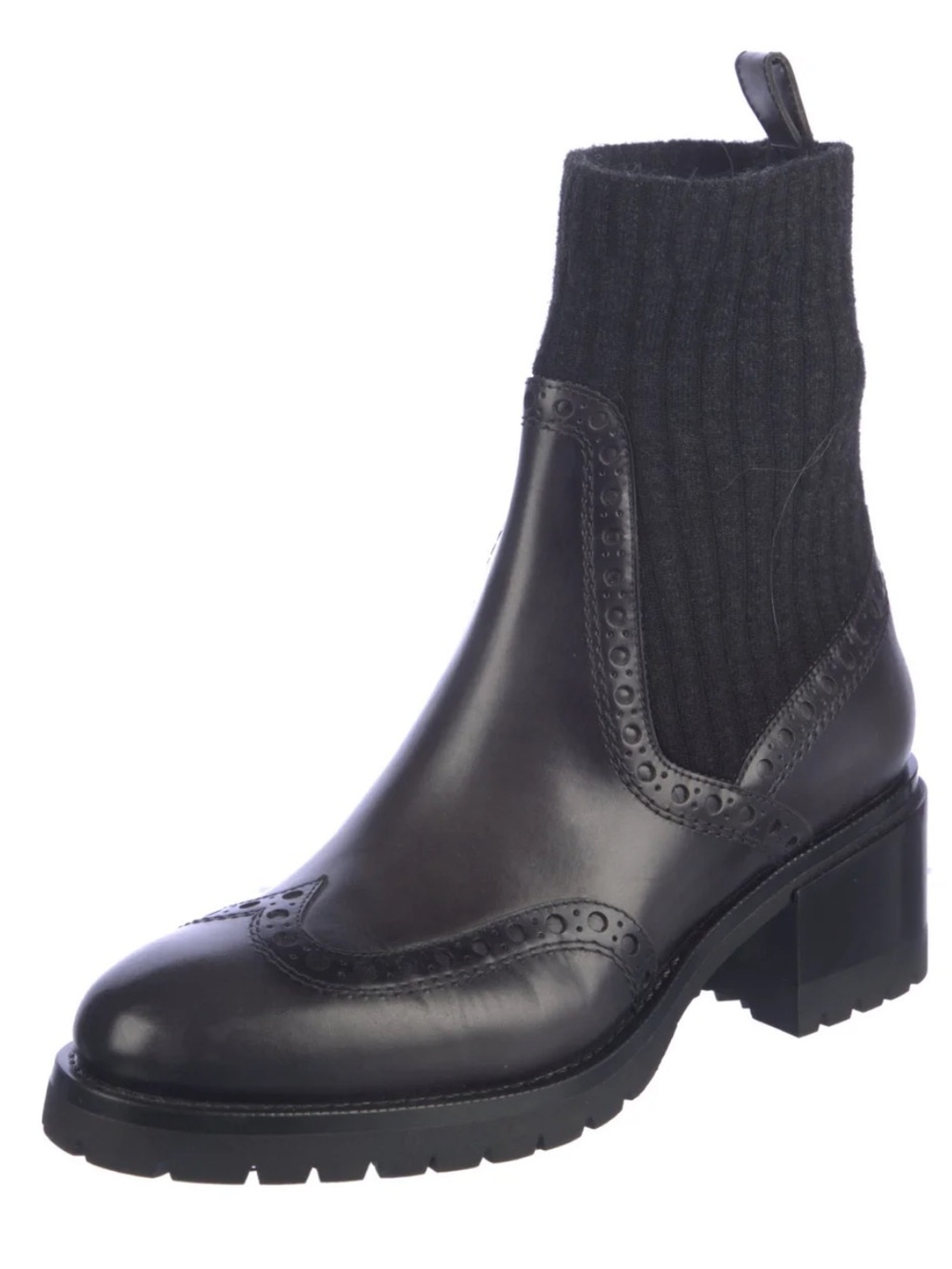 Italian leather, Santoni booties